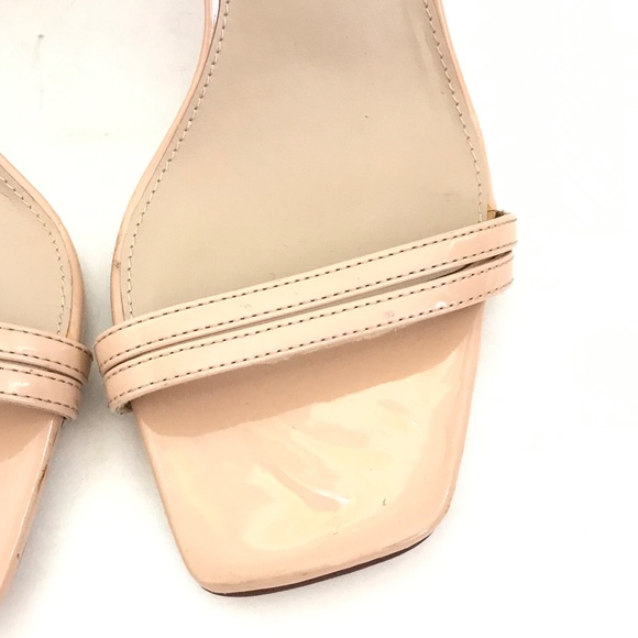 SAM EDELMAN Kit Heeled Sandal Slingback Block Heel Squared Open Toe Heels Size 9 - Picture 6 of 16